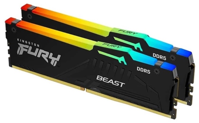 Ram desktop Kingston FURY Beast Black 64GB (2x32GB) DDR5 5600Mhz (KF556C40BB2AK2-64) 