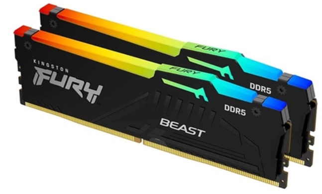 Ram desktop Kingston Fury Beast Black RGB EXPO 32GB (2x16GB) DDR5 6000Mhz (KF560C36BBE2AK2-32WP) 
