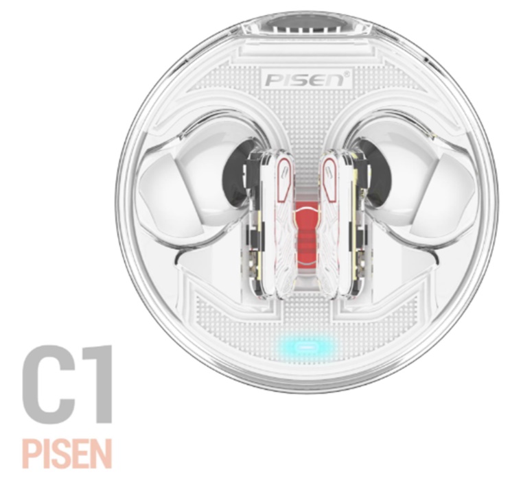 Tai nghe Bluetooth Pisen BHD-TW11 (Chống ồn kép ANC + ENC) 