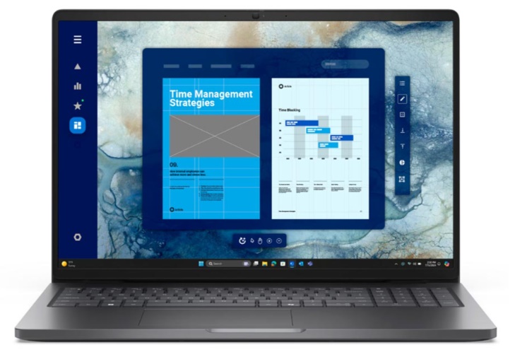 Laptop Dell Pro 16 PC16250 42LTU5PC16250 (Core 5 120U/ 8GB/ 512GB SSD/ 16 inch FHD+/ Win11/ Black/ 1Y)