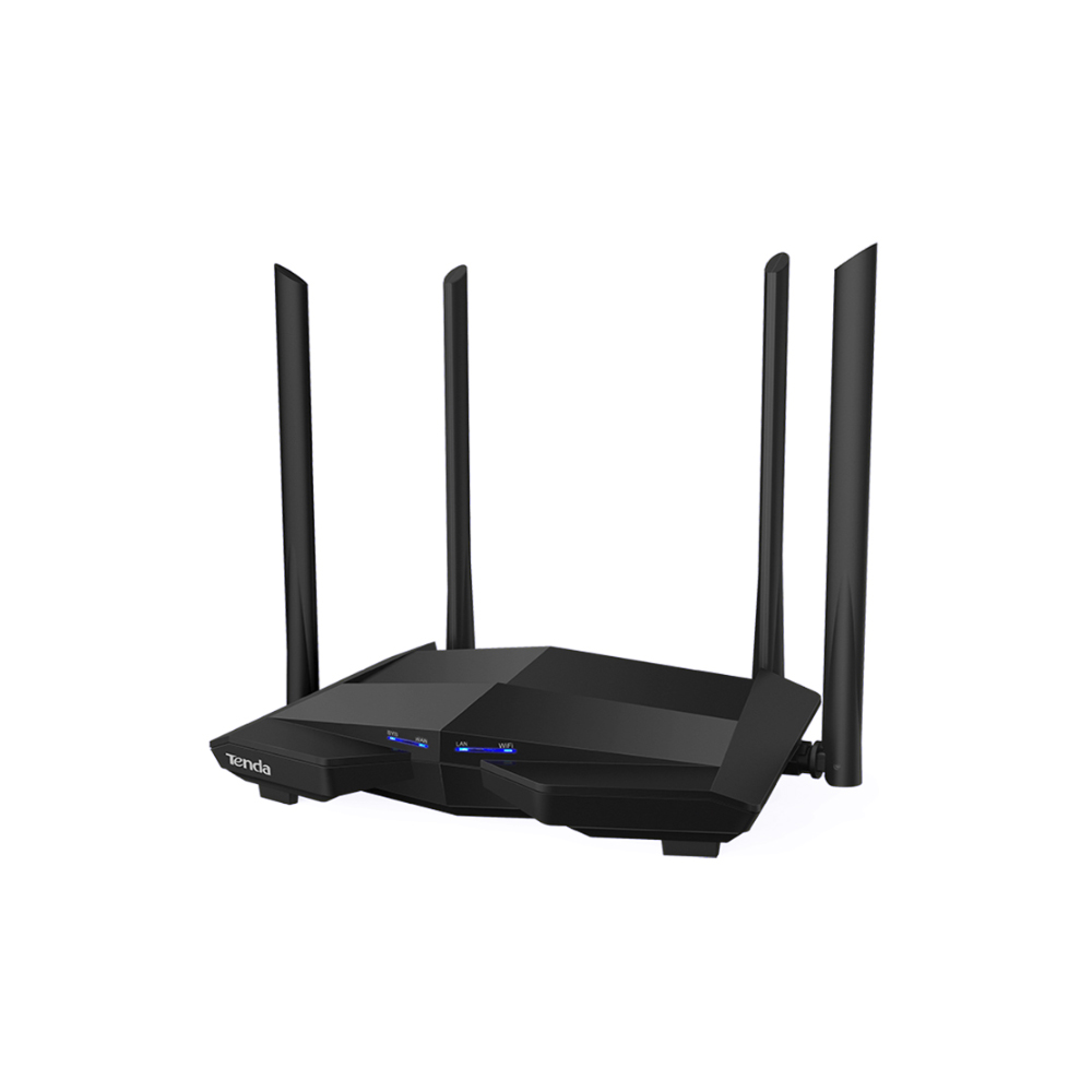 Bộ ph&aacute;t wifi Tenda AC10 (Chuẩn AC/ AC1200Mbps/ 4 Ăng-ten ngo&agrave;i/ 15 User)