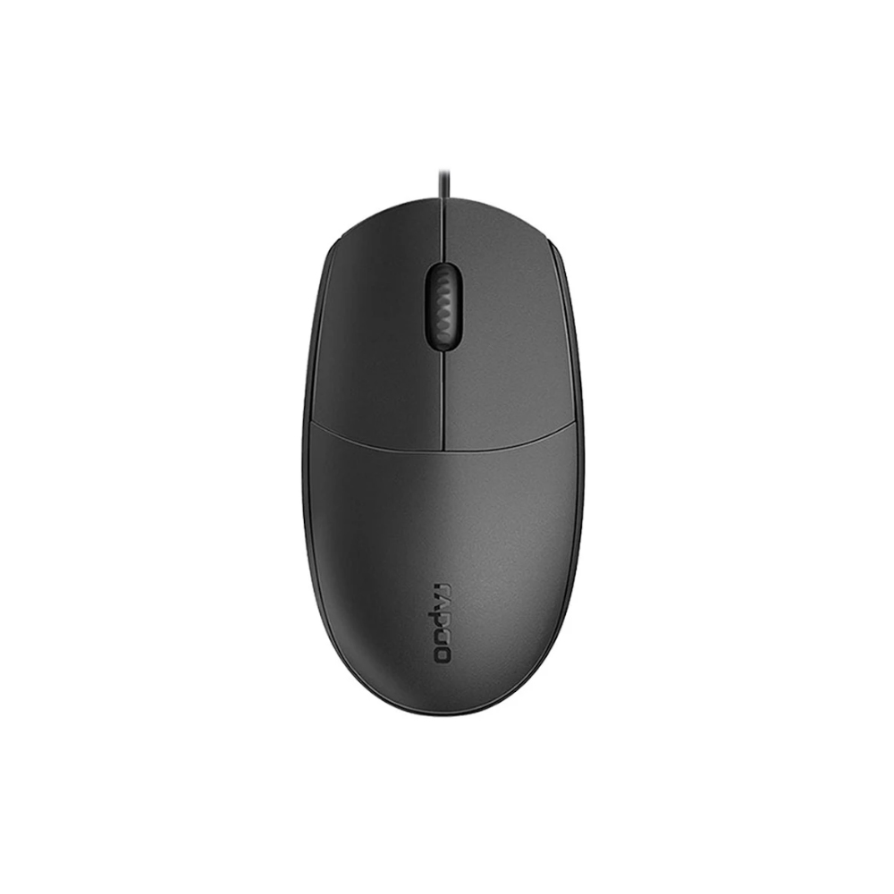 Chuột c&oacute; d&acirc;y Rapoo N110 Silent M&agrave;u Đen