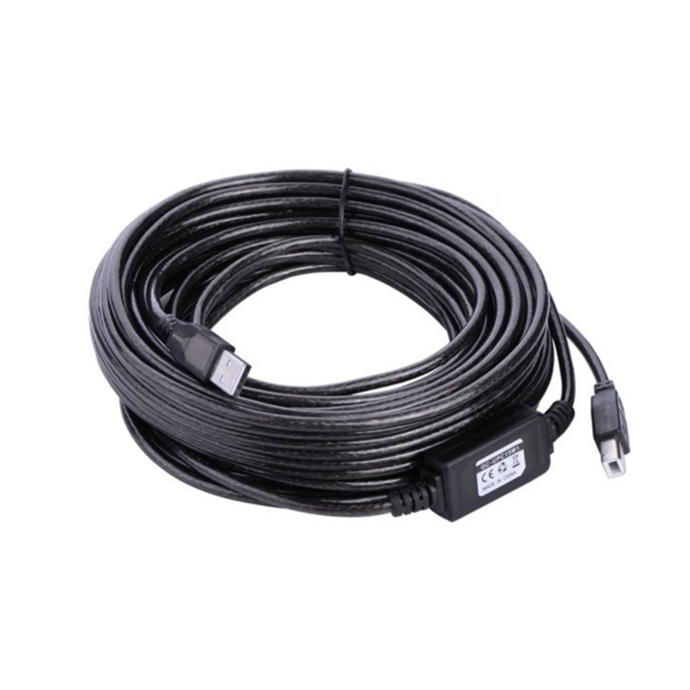 Cáp máy in Ugreen 10362 15M USB2.0 (tích hợp IC khuếch đại)