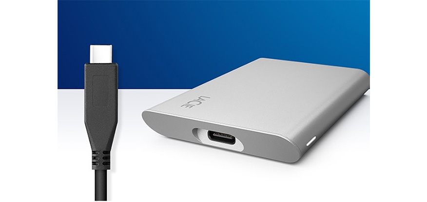 Ổ cứng di động SSD Lacie Portable SSD 1TB USB-A & USB-C