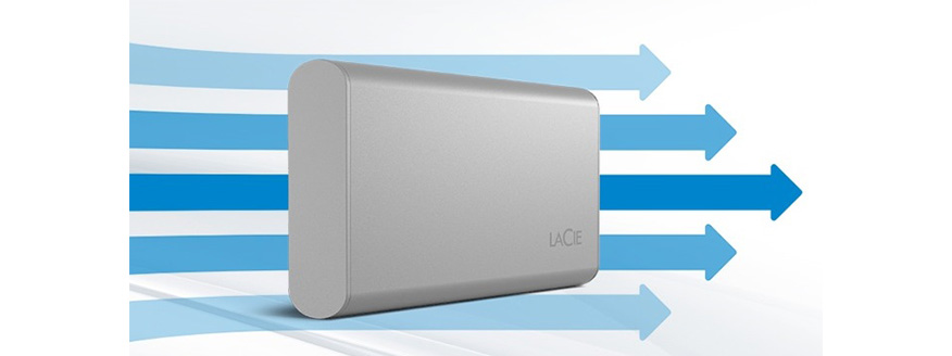 Ổ cứng di động SSD Lacie Portable SSD 500GB USB-A & USB-C