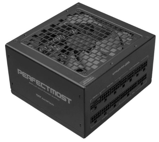 Nguồn máy tính DarkFlash PMT 1050-1050W GOLD ATX 3.1, PCIe 5.1 (80 Plus Gold/ Full-Modular)