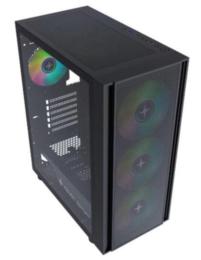 Vỏ máy tính KENOO ESPORT EM700- 3F - Mầu Đen 