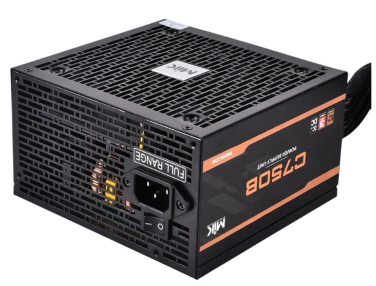 Nguồn máy tính MIK C750B 750W PLUS BRONZE
