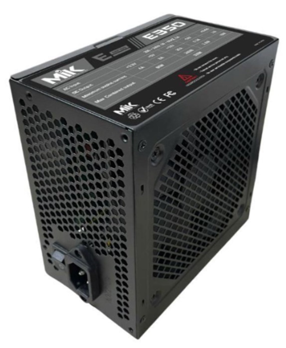 Nguồn máy tính MIK E350 (300W/ ATX/ Đen) 