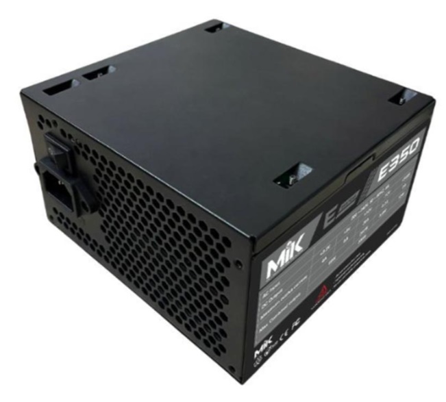 Nguồn máy tính MIK E350 (300W/ ATX/ Đen) 