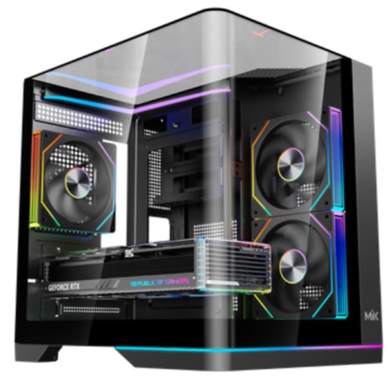 Vỏ m&aacute;y t&iacute;nh MIK G8 Nova M (Mid Tower/ M-ATX/ Đen)