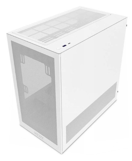 Vỏ máy tính NZXT H3 FLOW ALL White (M-ATX/ Trắng)