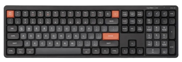 Bàn phím không dây HyperWork SilentKey HPW-TS01-BLK