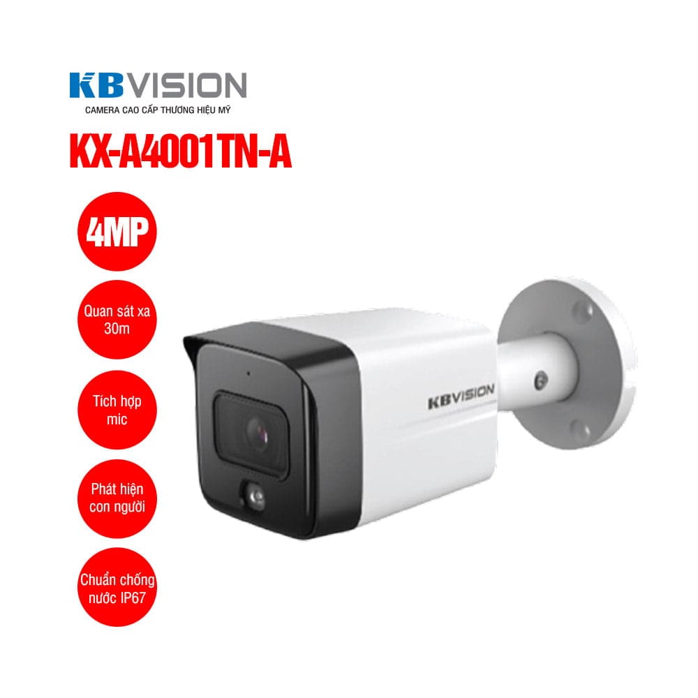 Camera ip wifi KBVISION KX-A4001TN-A (4MP)