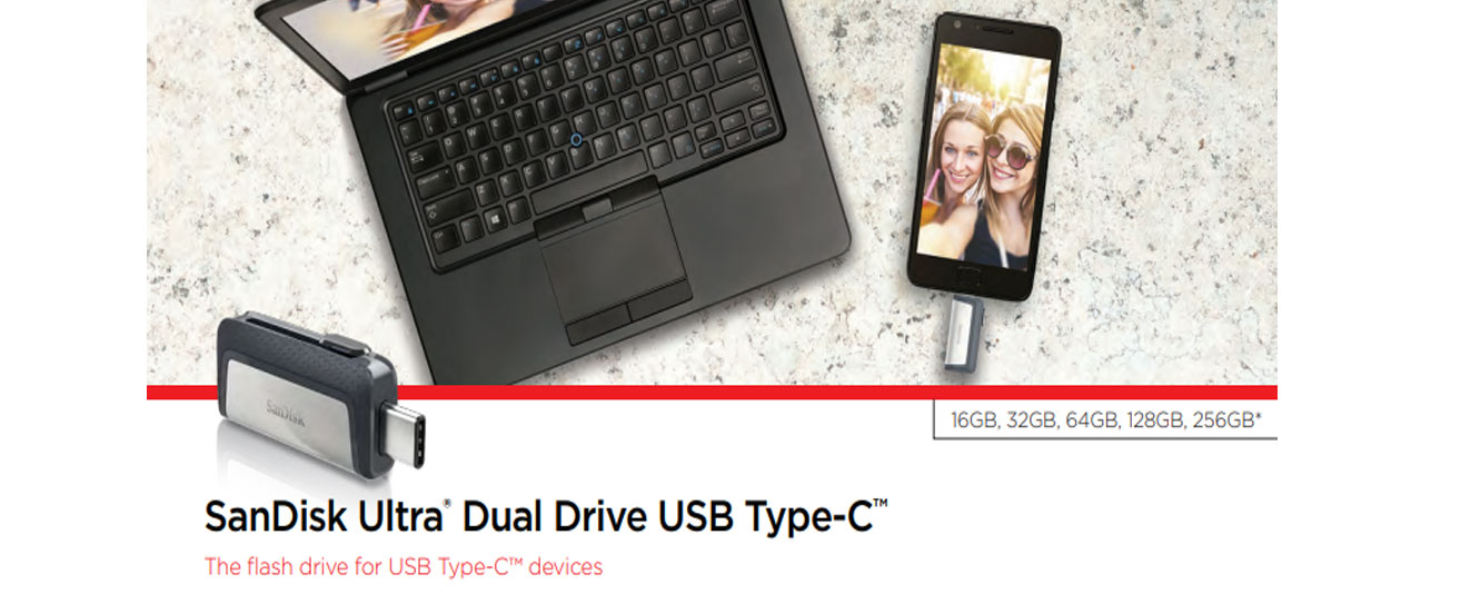 USB SanDisk SDDDC2 Ultra Dual Drive 128Gb USB Type-C