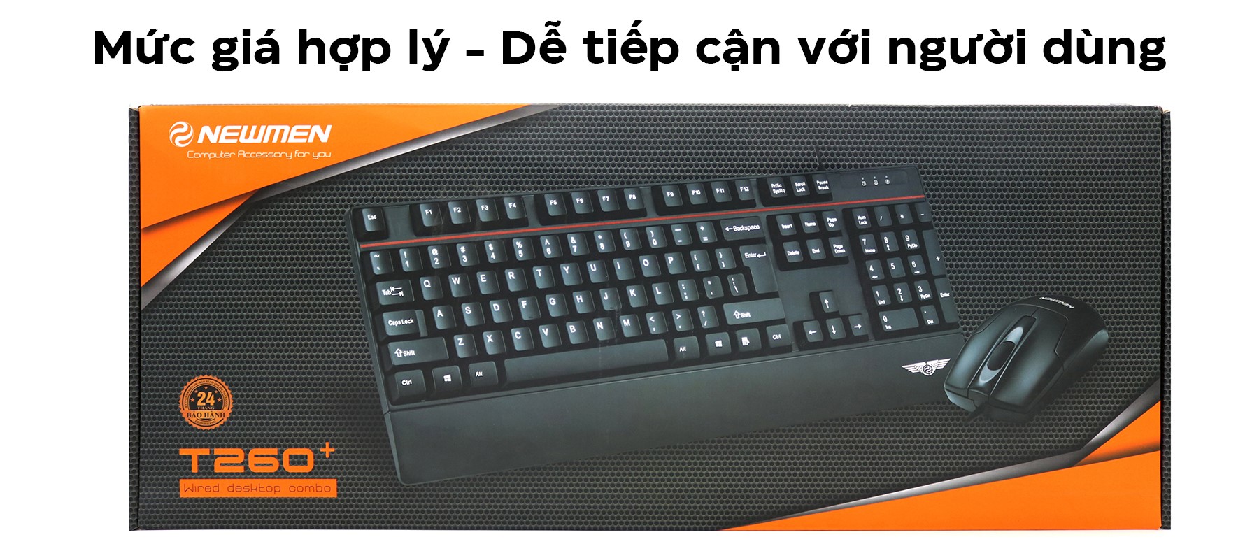 Bộ bàn phím chuột Newmen T260