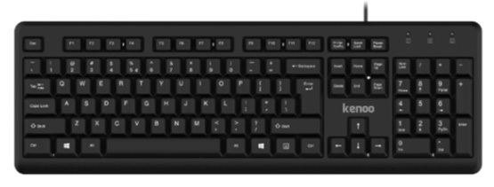 Bàn phím KENOO K6020 (chống mờ)