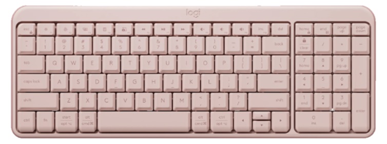 Bộ bàn phím chuột không dây Logitech MK250 (Bluetooth/ Hồng)