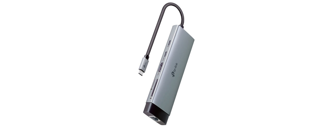 Bộ chuyển đổi TP-Link UH7020C USB Type-C to HDMI, USB3.0, USB C, SD, Micro SD, PD 100W (ID: 58616)