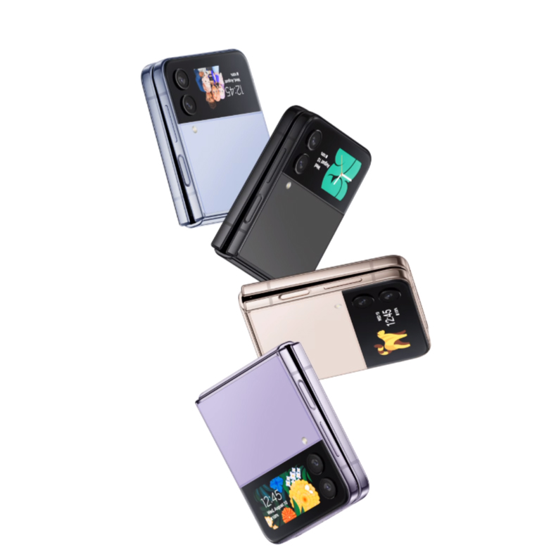 Đi&ecirc;̣n thoại Samsung Galaxy Z Flip4 256Gb - T&iacute;m Bora