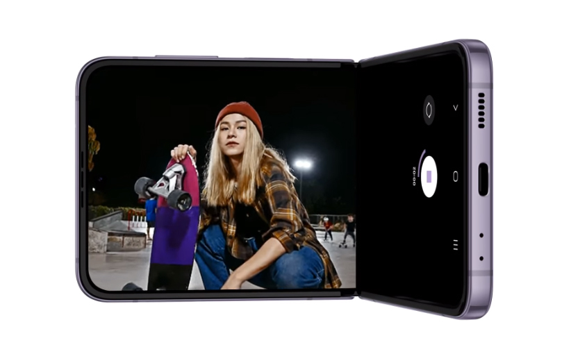 Đi&ecirc;̣n thoại Samsung Galaxy Z Flip4 256Gb - T&iacute;m Bora
