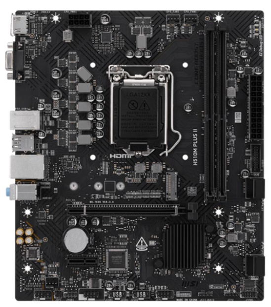 Mainboard MSI H510M PLUS II (Intel H510/ Intel LGA 1200/ M-ATX/ 2 khe ram)