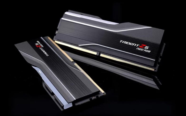 Ram desktop GSKill Trident Z5 Neo RGB BLACK 64GB (2x32GB) DDR5 6000 Mhz (F5-6000J3040G32GX2-TZ5NR)