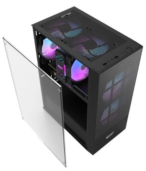 Vỏ máy tính DarkFlash A290 Black ( ATX - 3 Fan RGB)