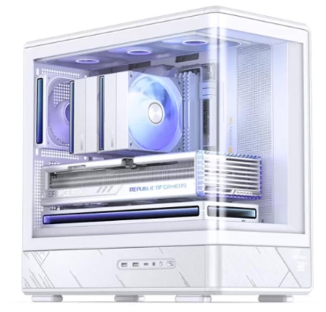 Vỏ máy tính JONSBO D200 White (Mid Tower/ M-ATX/ Trắng) 