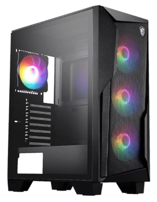 Vỏ máy tính MSI MAG FORGE 130A AIRFLOW ( ATX - 4 Fan RGB) 