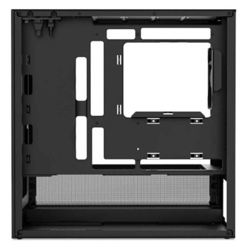 Vỏ máy tính NZXT H3 FLOW ALL BLACK (M-ATX/ Đen)