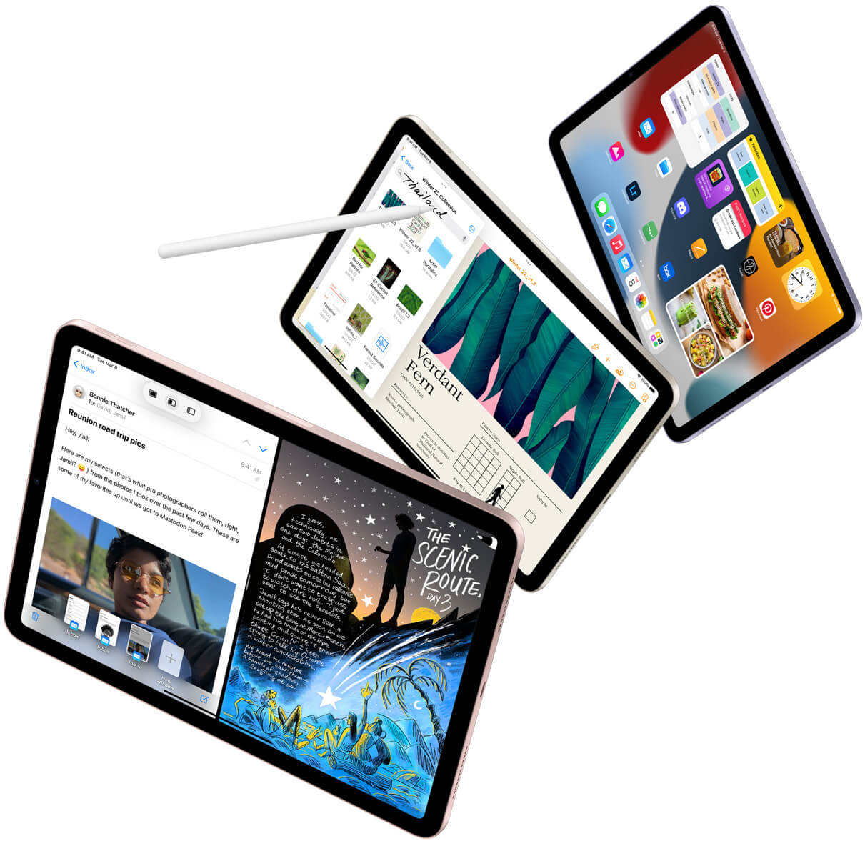 Máy tính bảng Apple iPad Air 5 M1 Wifi 256Gb MM9M3ZA/A-Pink
