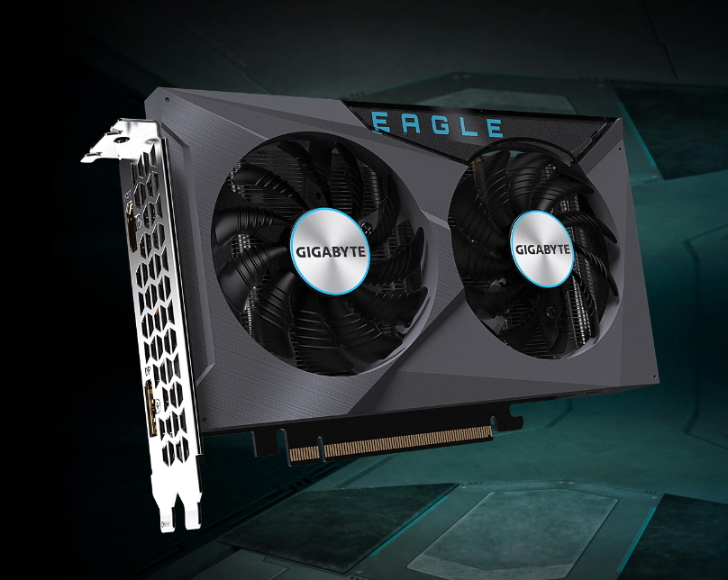 VGA Gigabyte RX 6400 Eagle 4GB GDDR6