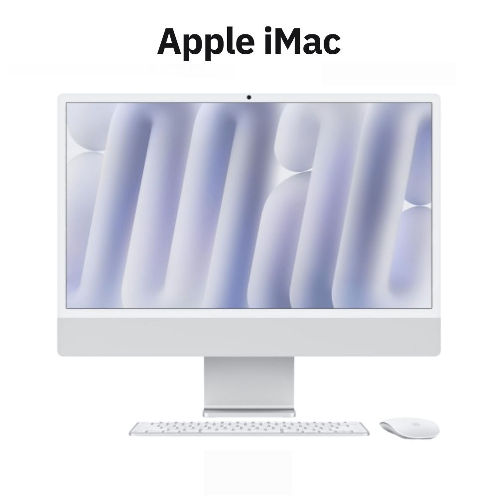 Máy tính AIO Apple IMAC M4 (10 Core CPU/ 10 core GPU/ 16GB/ 1TB/ 24inch/ Silver) 