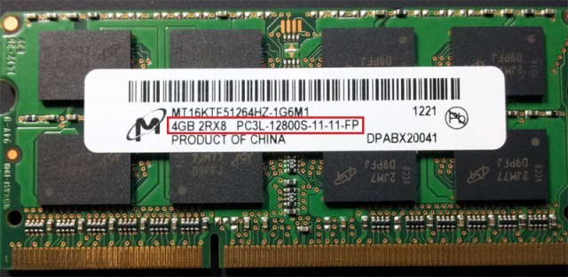 Các thông số phổ biến trên RAM