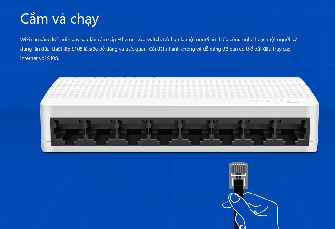 Switch Tenda S108