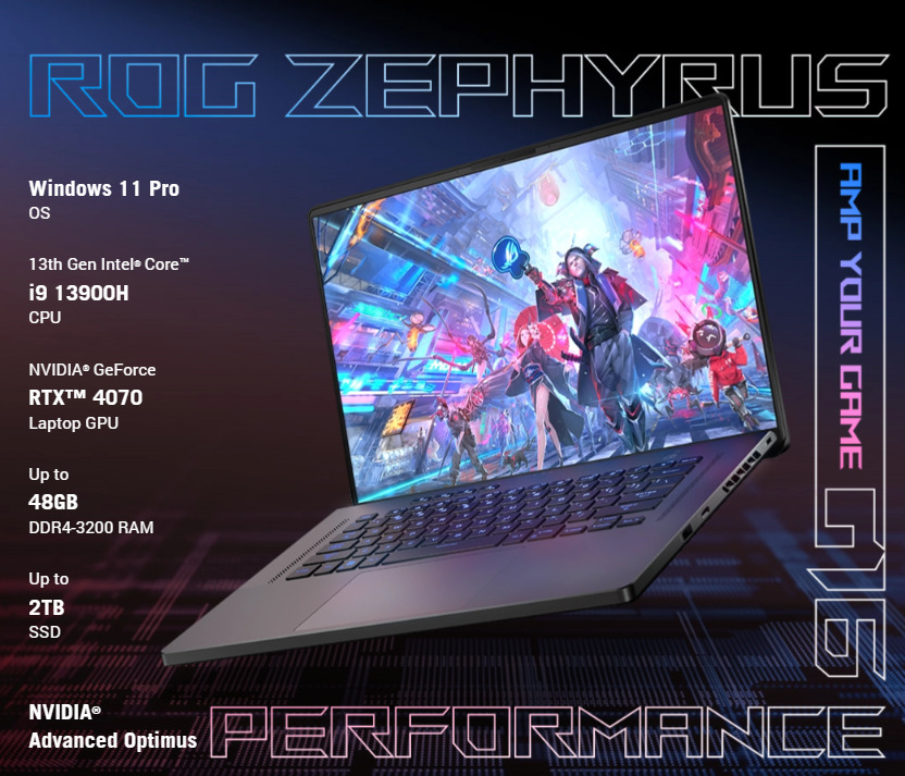 Laptop Asus Gaming ROG Zephyrus G16