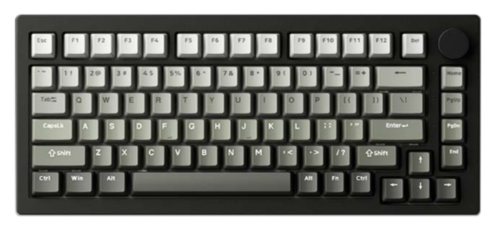 B&agrave;n ph&iacute;m cơ AKKO 5075 V3 Black&Gray Gradient