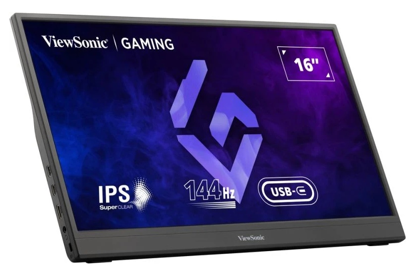 Màn hình di động Viewsonic VX1654 (15.6Inch/ Full HD/ 5ms/ 144Hz/ 250cd/m2/ IPS/ Loa/ USB- C)