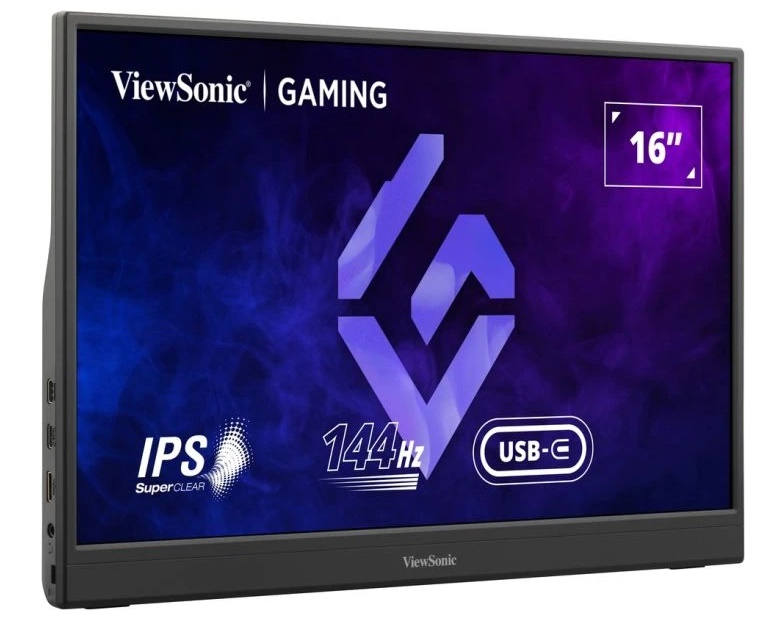 Màn hình di động Viewsonic VX1654 (15.6Inch/ Full HD/ 5ms/ 144Hz/ 250cd/m2/ IPS/ Loa/ USB- C)
