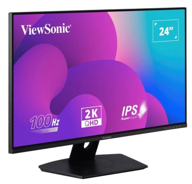 Màn hình đồ họa Viewsonic VX2480-2K-SHD-2 (23.8Inch/ 2K/ 4ms/ 100HZ/ 250cd/m2/ IPS) 