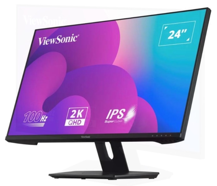 Màn hình đồ họa Viewsonic VX2480-2K-SHD-2 (23.8Inch/ 2K/ 4ms/ 100HZ/ 250cd/m2/ IPS) 