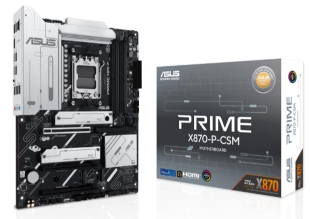 Mainboard Asus Prime X870-P-CSM (AMD X870/ Socket AM5/ ATX/ 4 khe ram/ DDR5/ 2.5 Gigabit LAN)