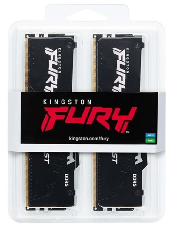 Ram desktop Kingston FURY Beast RGB 32GB (2x16GB) DDR5 5600Mhz (F556C40BBAK2-32WP