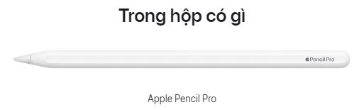 Bút cảm ứng Apple Pencil Pro - White (MX2D3ZP/A)