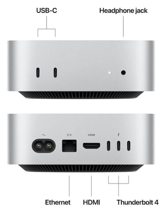 Mini PC Apple Mac mini M4 MU9E3SA/A