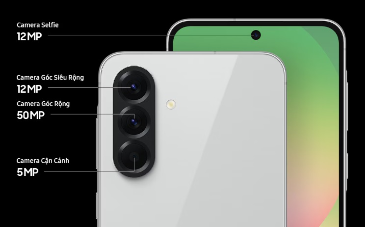 Điện thoại Samsung Galaxy A56 5G (8GB/ 128Gb/ Đen)