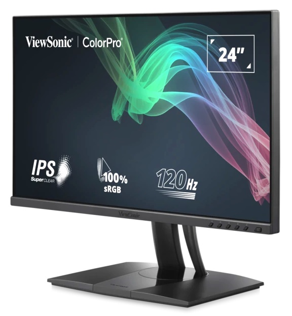 Màn hình Viewsonic VP2456A (23.8Inch/ Full HD/ 120Hz/ 250cd/m2/ IPS/ Tích hợp loa) 
