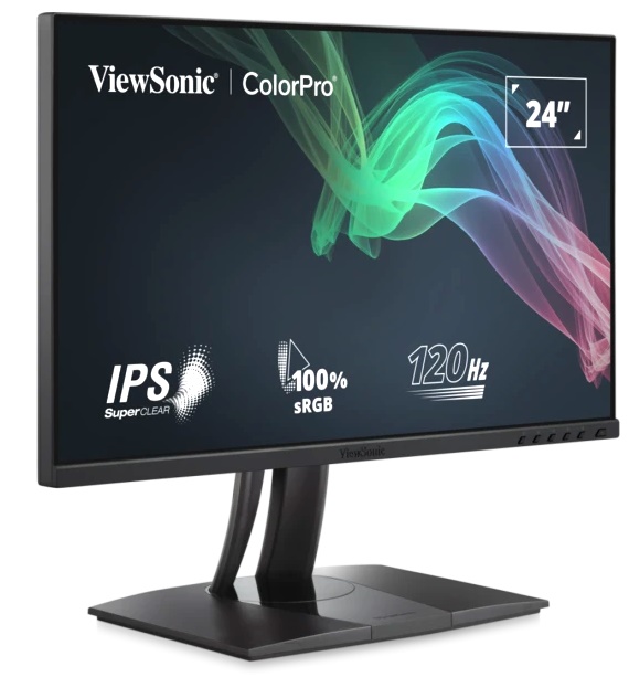 Màn hình Viewsonic VP2456A (23.8Inch/ Full HD/ 120Hz/ 250cd/m2/ IPS/ Tích hợp loa) 