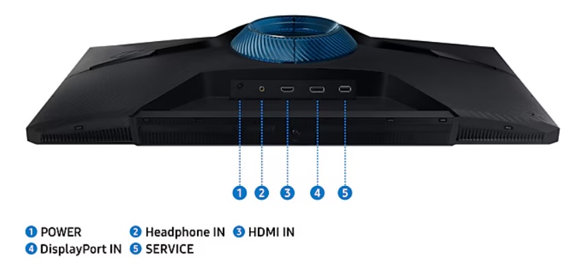 Màn hình gaming Samsung Odyssey G3 LS24DG302EEXXV (24.0Inch/ Full HD/ 1ms/ 180Hz/ 200cd/m2/ VA) 